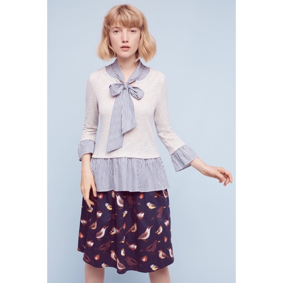 Anthropologie Sweaters - Sunday in Brooklyn tie neck top
